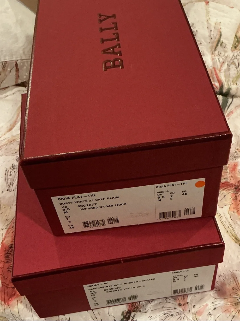 Bally Red Shoe Box Set
